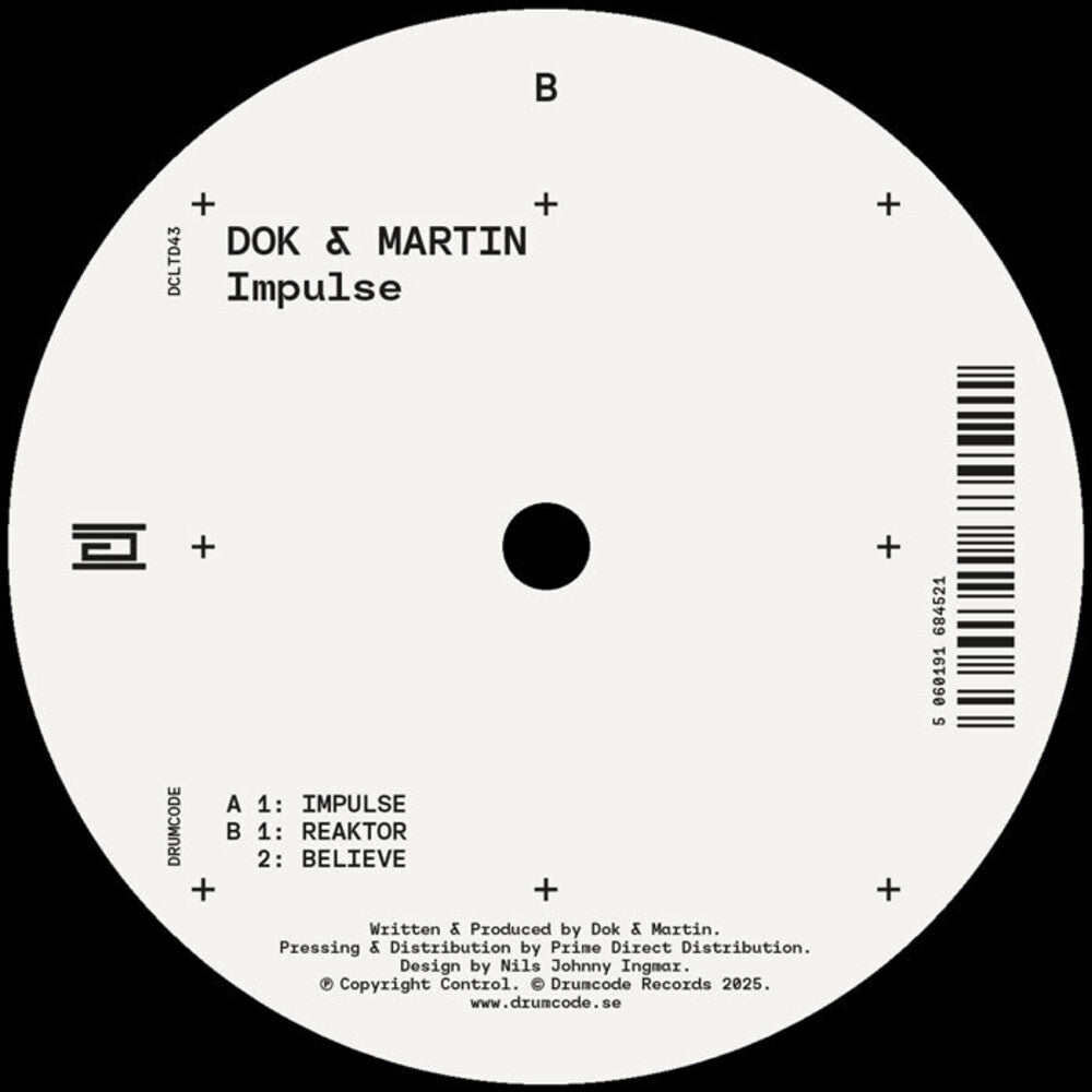 the album cover for Dok & Martin - Impulse