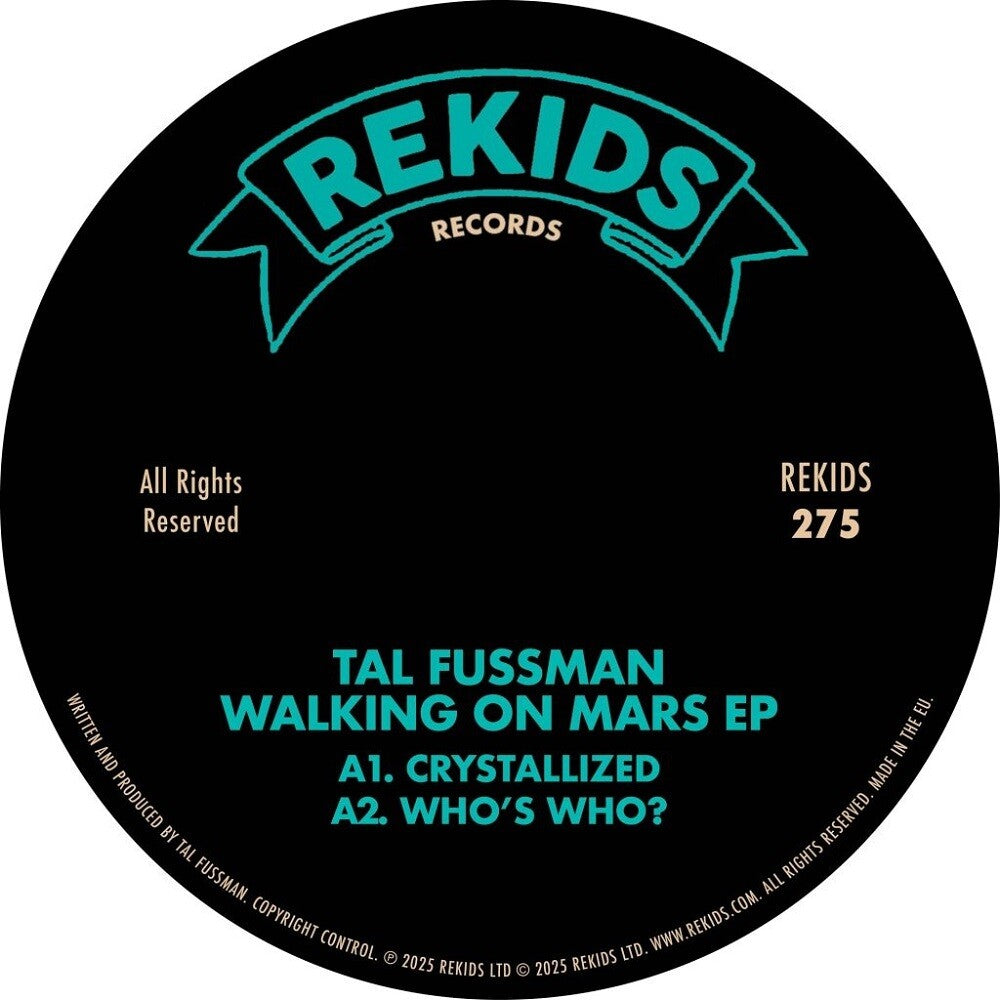 the album cover for Tal Fussman - Walking On Mars (Ep)
