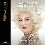the album cover for Marina Viotti - Prime Donne