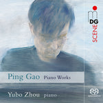 the album cover for Yubo Zhou - Gao: Pno Works