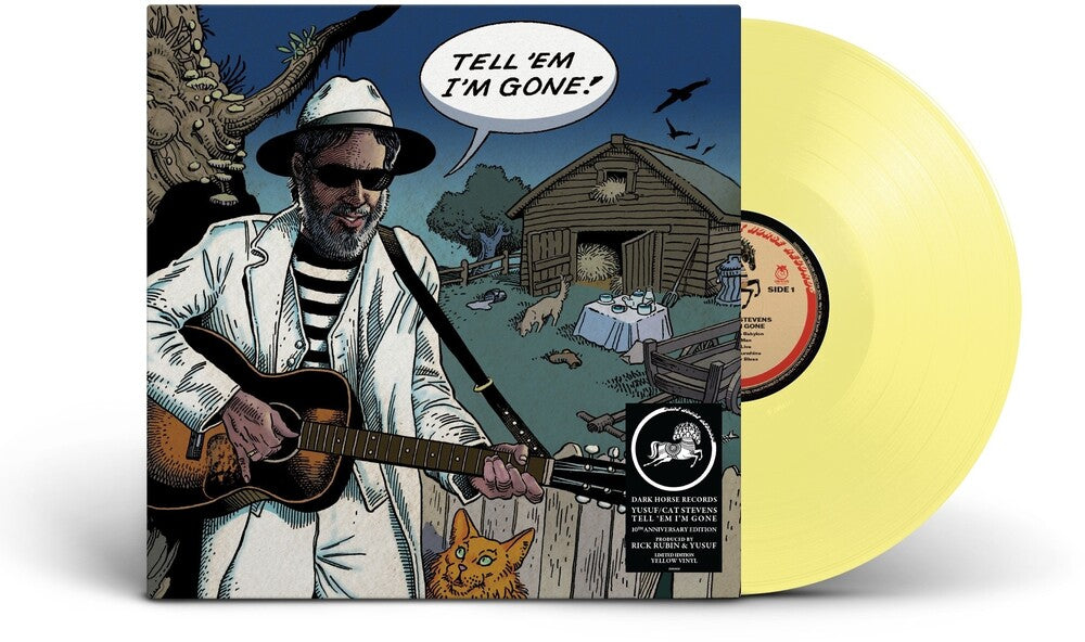 the album cover for Cat Stevens( Yusuf ) - Tell 'em I'm Gone [Colored Vinyl] (Ylw)