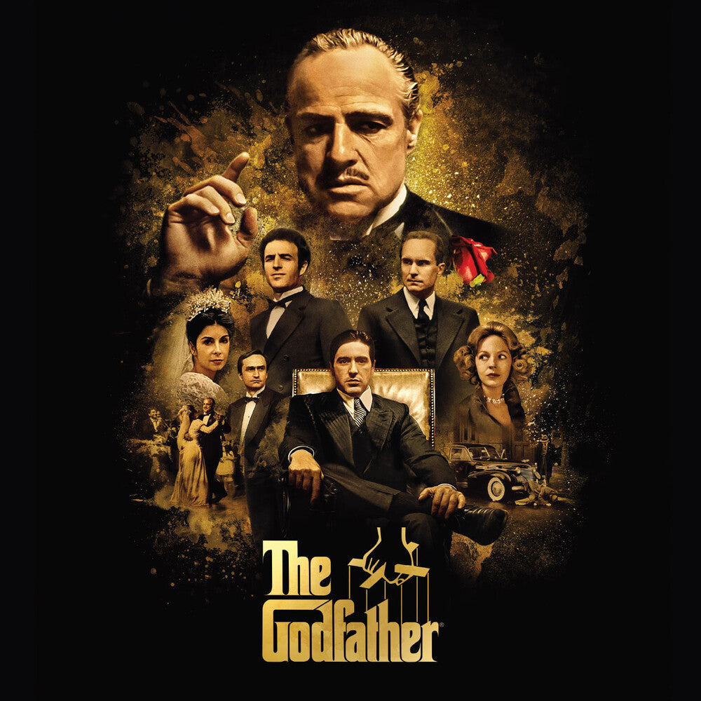 the album cover for Nino Rota(Colv) (Crem) (Grn) (Ltd) - Godfather [Colored Vinyl] (Crem) (Grn) [Limited Edition]