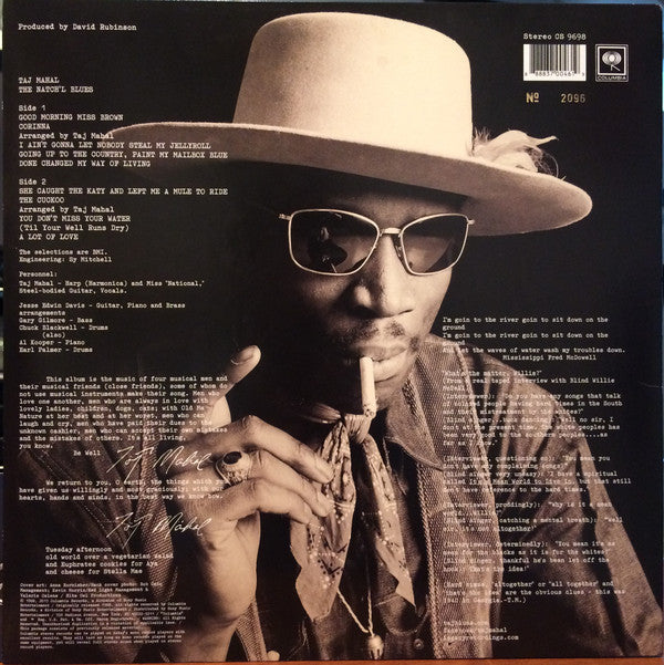Taj Mahal : The Natch'l Blues (LP, Album, RSD, Ltd, Num, RE, 180)