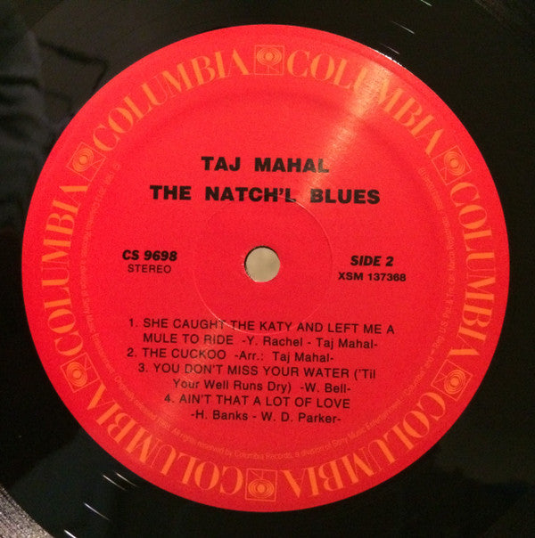 Taj Mahal : The Natch'l Blues (LP, Album, RSD, Ltd, Num, RE, 180)