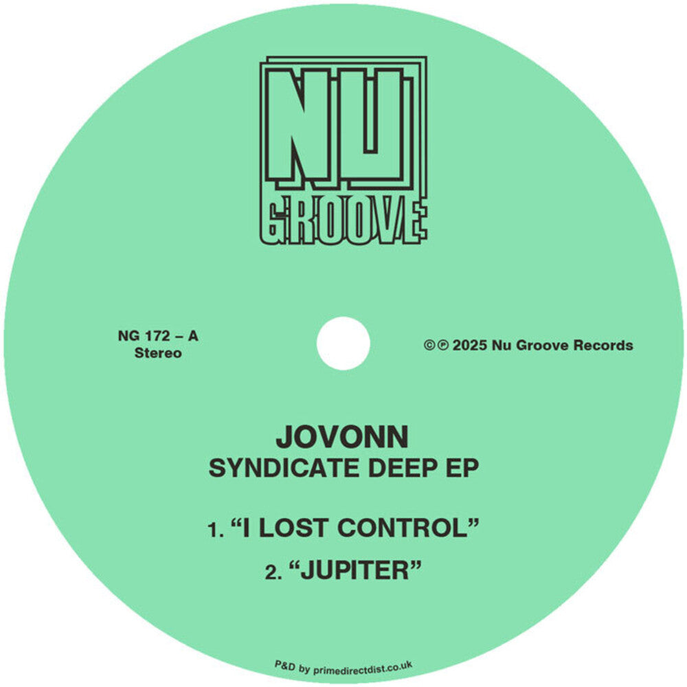 the album cover for Jovonn - Syndicate Deep