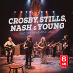 the album cover for Crosby Stills Nash & Young - Radio Transmissions (Box)