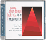the album cover for John McLaughlin - Music For Abandoned Heights