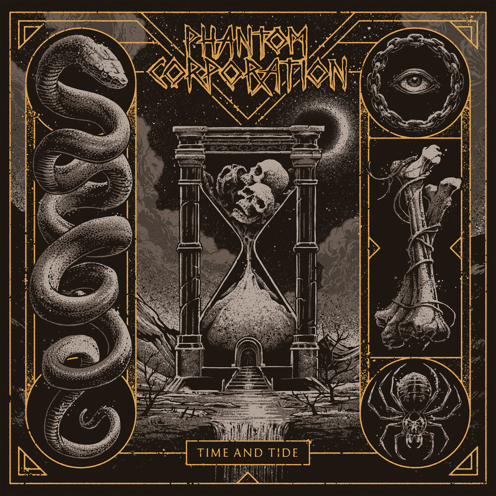 the album cover for Phantom Corporation - Time And Tide