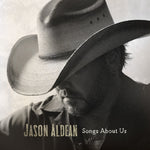 the album cover for Jason Aldean - Songs About Us
