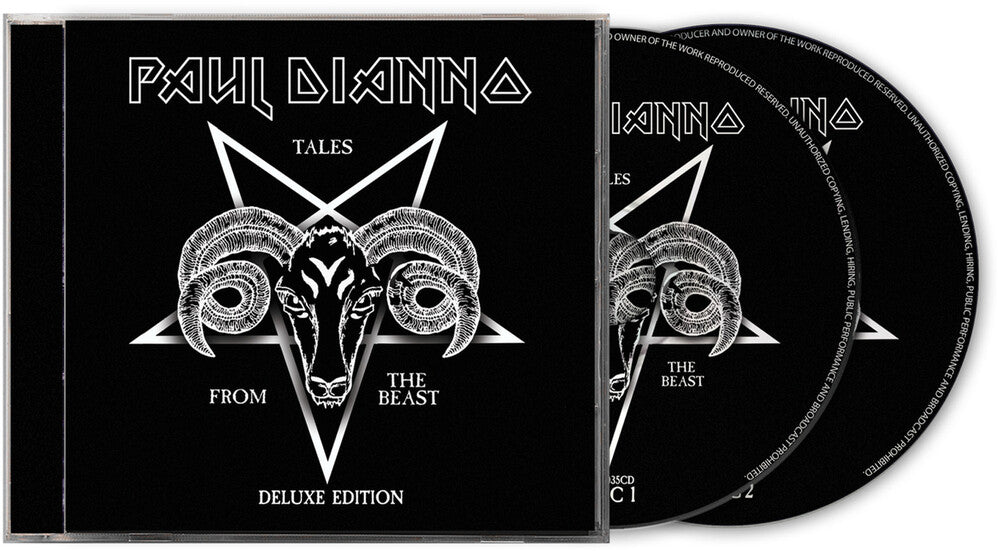 [PRE - ORDER] Paul Dianno - Tales From The Beast - Deluxe Edition (2 CD) - Josey Records
