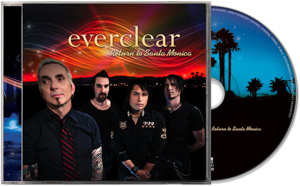 the album cover for Everclear - Return To Santa Monica -[CD]