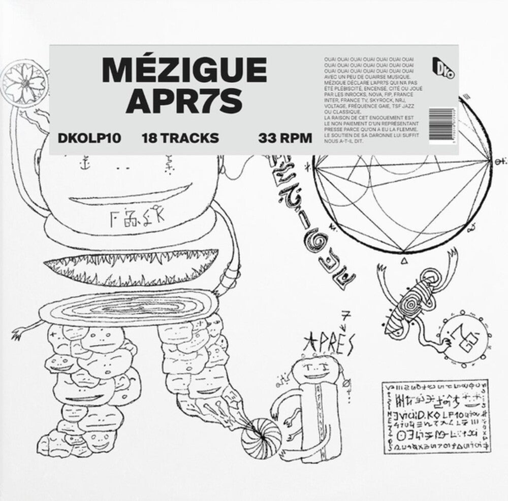 the album cover for Mezigue - Apr7s
