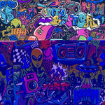 the album cover for Gettoblaster - Acid Ice Cream