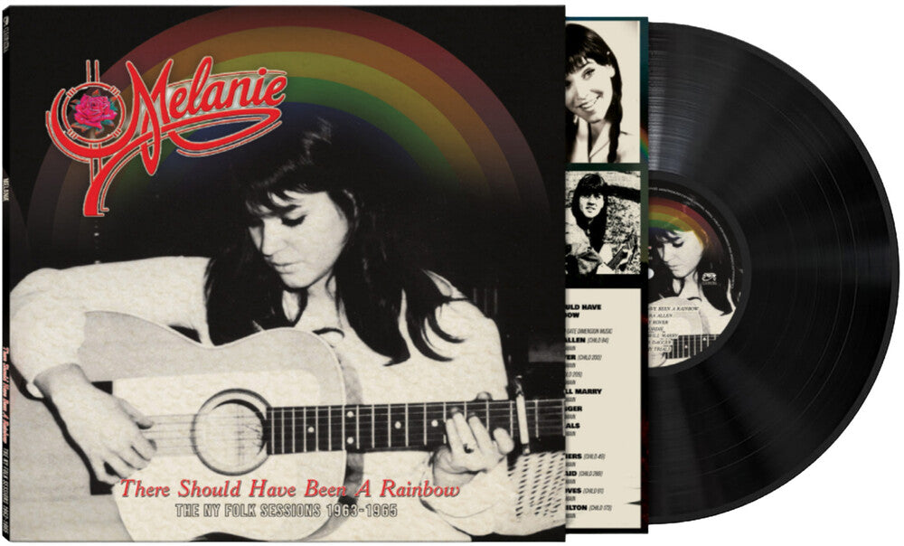 the album cover for Melanie - There Should Have Been A Rainbow - The NY Folk Sessions 1963-1965