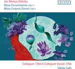 the album cover for Collegium 1704 / Collegium Vocale 1704 - Jan Dismas Zelenka: Missa Circumcisionis Zwv 11