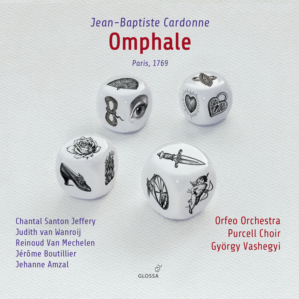 the album cover for Orfeo Orchestra / Gyorgy Vashegyi - Jean-Baptiste Cardonne: Omphale