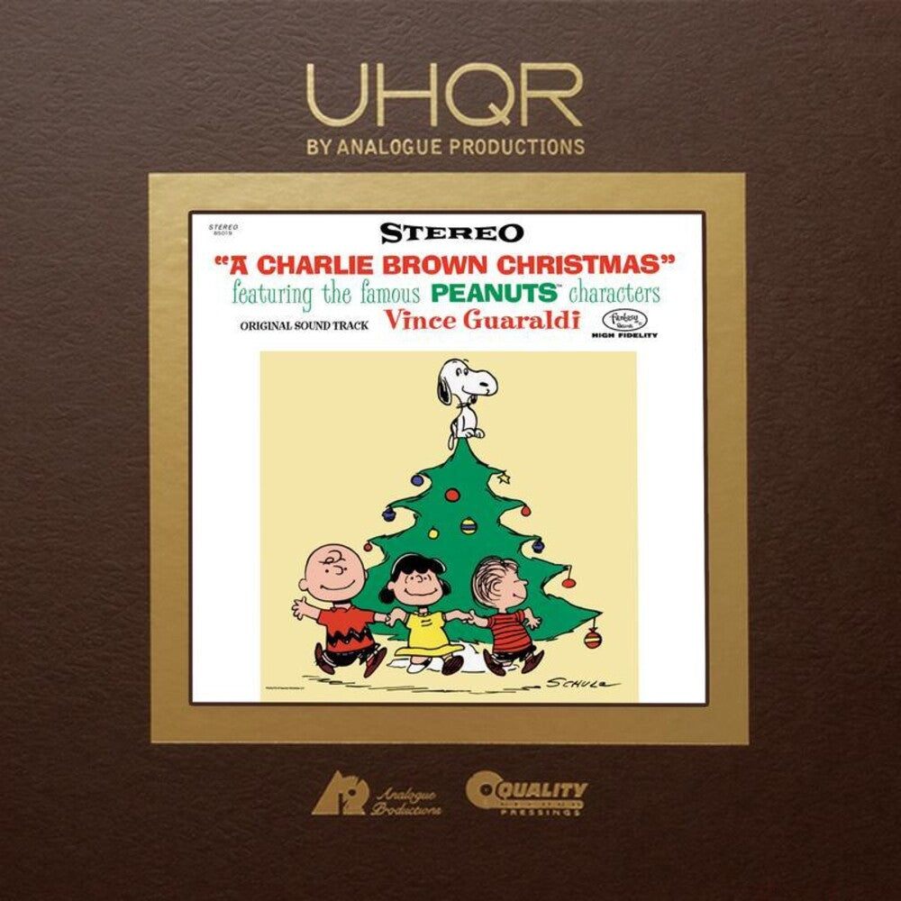 the album cover for Vince GuaraldiTrio - Charlie Brown Christmas [Limited Edition] (Tgv)