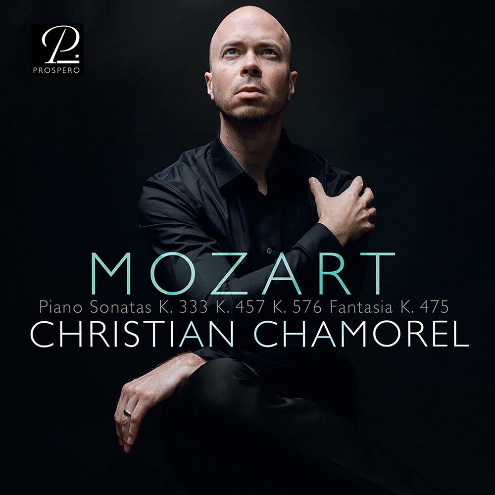 the album cover for Christian Chamorel - Piano Sonatas