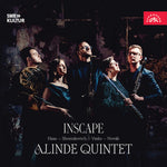 the album cover for Alinde Quintet - Haas Shostakovich Vasks & Novak: Inscape - Alinde