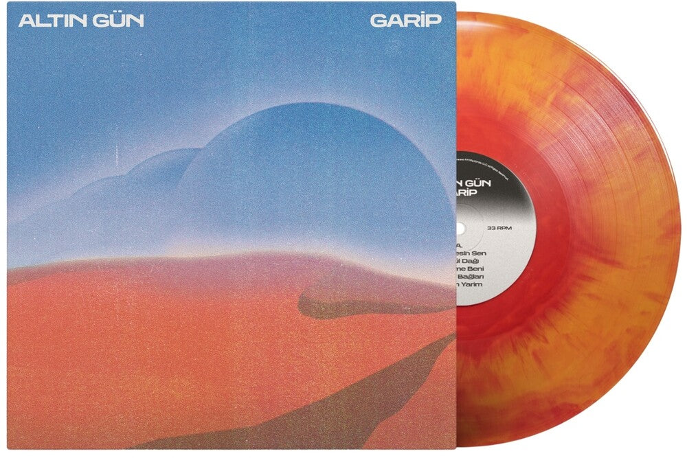 the album cover for Altin Gun - Garip [Indie Exclusive Sunburst Splash]