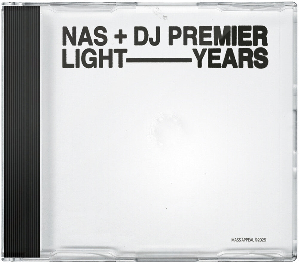 the album cover for Nas and DJ Premier - Light-Years [Indie Exclusive CD]