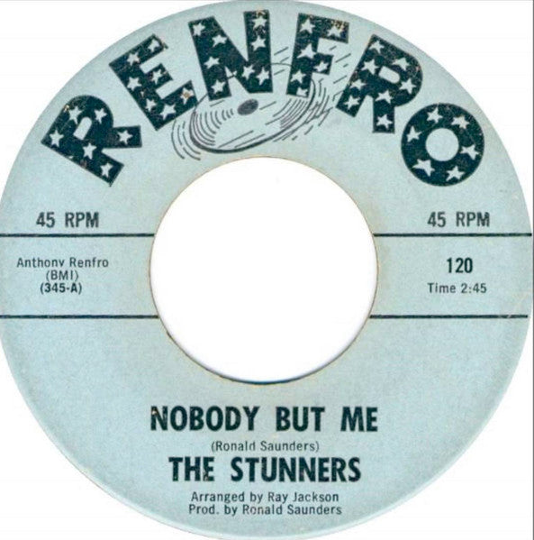 The Stunners (3) : Nobody But Me (7")