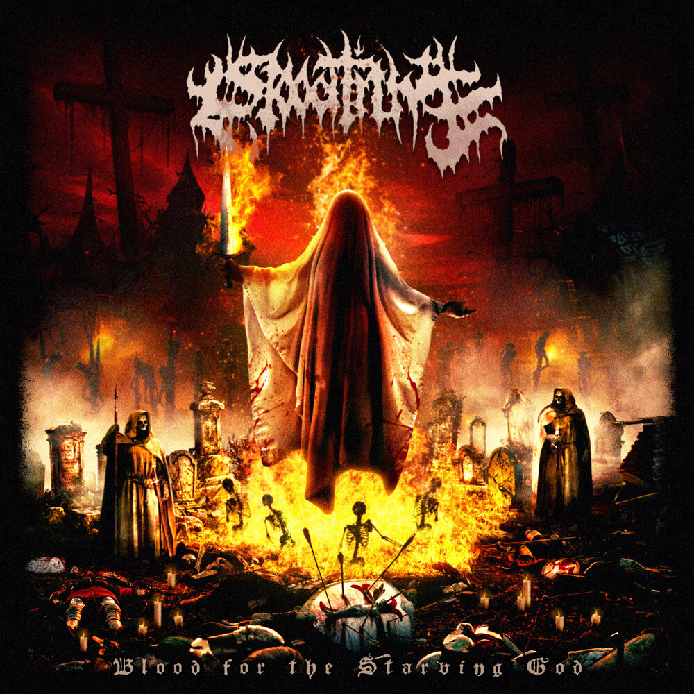 the album cover for Blood Tithe - Blood For The Starving God