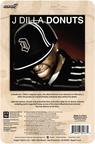 Super7 - J Dilla - ReAction Figures Wv2 - Donuts