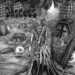 the album cover for Abscess - Horrorhammer
