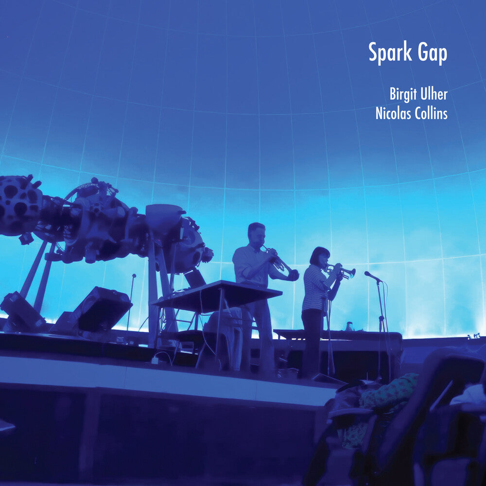 the album cover for Nicolas Collins - Spark Gap