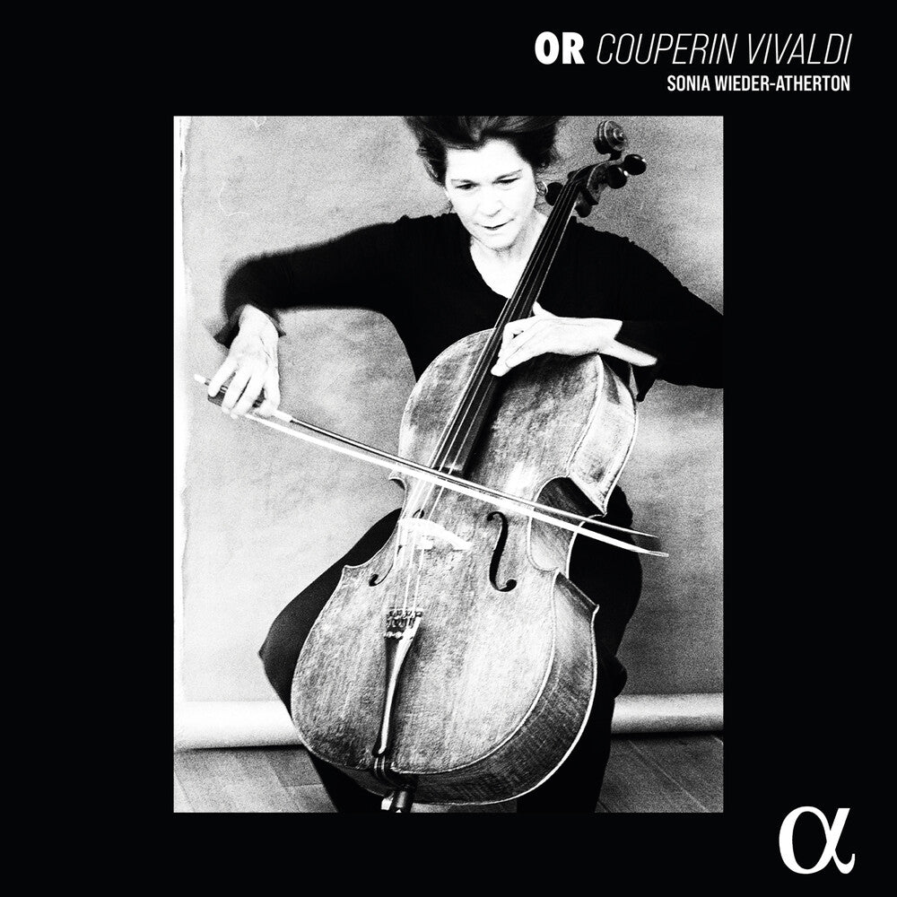 the album cover for Wieder-Sonia Atherton - Couperin & Vivaldi: Or (Light)