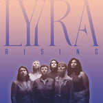 the album cover for Lyyra - Rising
