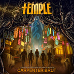 the album cover for Carpenter Brut - Leather Temple [Indie Exclusive Yellow]