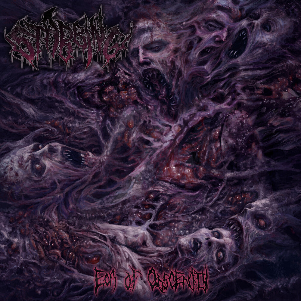 the album cover for Stabbing - Eon Of Obscenity