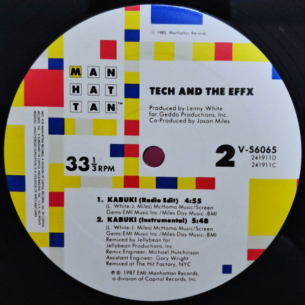 Tech And The Effx : Kabuki (12")
