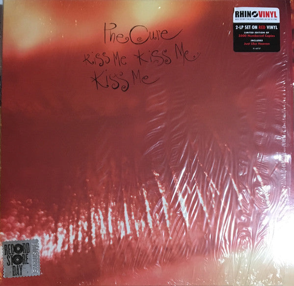 The Cure : Kiss Me Kiss Me Kiss Me (2xLP, Album, RSD, Ltd, Num, RE, Red)