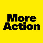 the album cover for Johannes Albert - More Action Pleeease