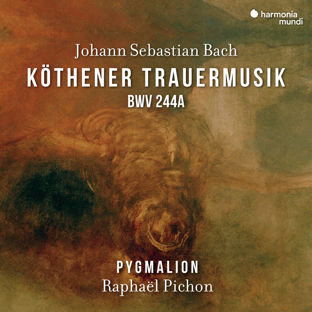 the album cover for Pygmalion / Raphael Pichon - Bach: Kothener Trauermusik Bwv 244a [Reissue]