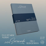 the album cover for DxS (SEVENTEEN) - DxS 1st Mini Album ‘Serenade’ [BLUE Ver.]