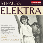 the album cover for Soloists Of The Bergen Philharmonic Orchestra - Richard Strauss: Elektra