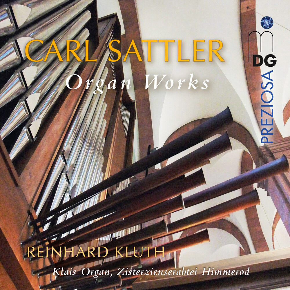 the album cover for Reinhard Kluth - Sattler: Works For Organ