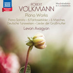 the album cover for Levon Avagyan - Volkmann: Pno Works