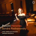 the album cover for Sondra Radvanovsky - Puccini: Heroines