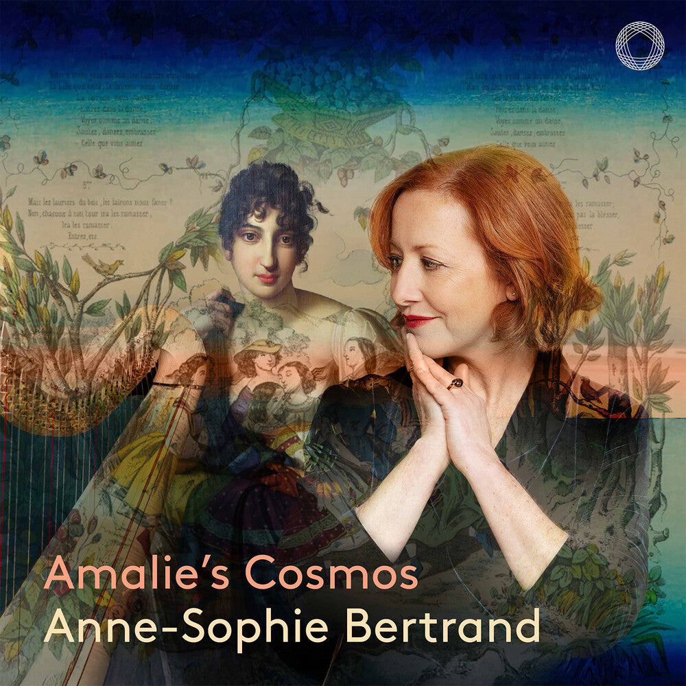 the album cover for Anne Bertrand -Sophie - Amalie S Cosmos