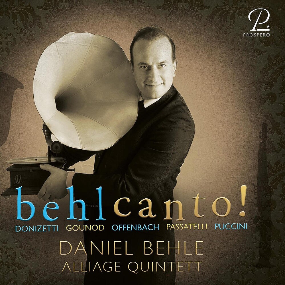 the album cover for Daniel Behle - Be(H)Lcanto