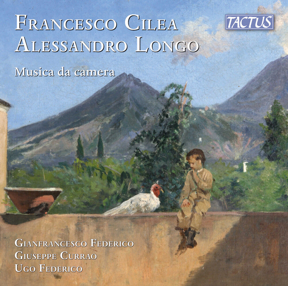 the album cover for Gianfrancesco Federico - Cilea-Longo: Chamber Music