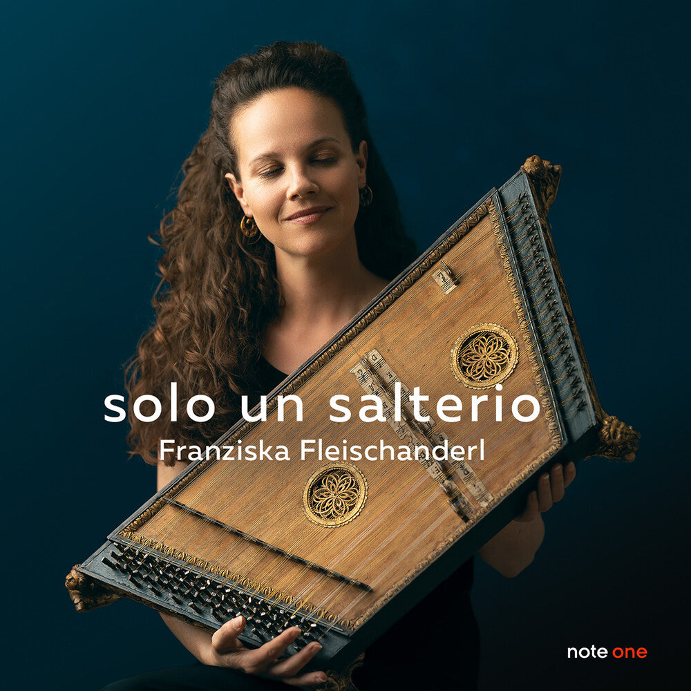the album cover for Franziska Fleischanderl - Solo Un Salterio