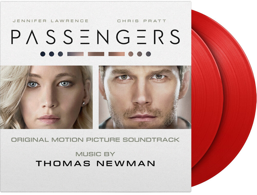 the album cover for Thomas Newman(Colv) (Ltd) (Ogv) (Red) (Aniv) - Passengers - O.S.T. [Colored Vinyl] [Limited Edition] [180 Gram] (Red)