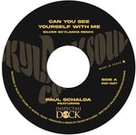 the album cover for Paul Schalda/ Inspectah Deck - Can You See Yourself With Me [Clear Vinyl] (Org)