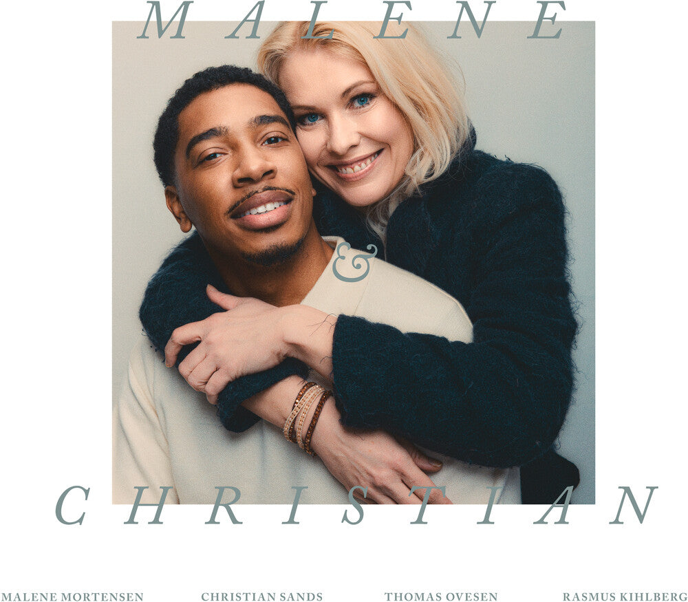 the album cover for Malene Mortensen/ Sands,Christian - Malene & Christian